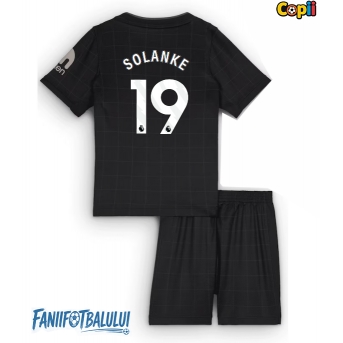 Tottenham Hotspur Dominic Solanke #19 Echipament de Fotbal Replică 2025-26 Copii Deplasare (+ Șorturi)